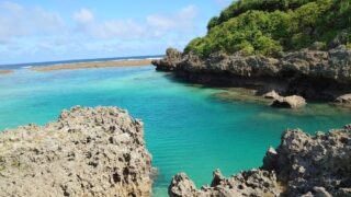 宮古島イムギャーマリンガーデンの海